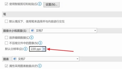 wps2019怎麼設置圖像默認分辨率看完你就知道了